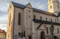Sangerhausen, Ulrichskirche, Wstbau nach Gründung des Zisterzienserinnenklosters 1265