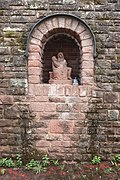 Sculpture of Pietà (1947) in Sankt Thomas, Germany.