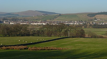 How to get to Sanquhar with public transport- About the place