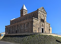 Santa giusta, cattedrale di santa giusta, 1135-45, esterno 00.jpg