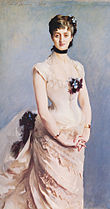 Portret van Madame Paul Poirson - John Singer Sargent