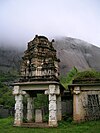 Temple at base of Savandurga