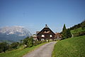 Deutsch: Bauernhof,Schachner vulgo Kreutzer vulgo Schinklmoar, Donnersbach, Steiermark, Ennstal English: farm, Schachner vulgo Kreutzer vulgo Schinklmoar, Donnersbach, Styria, Austria