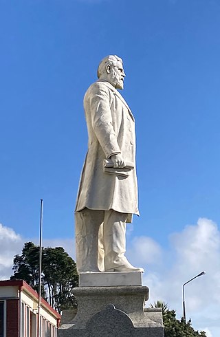 <i>Statue of Richard Seddon, Hokitika</i> Statue in Hokitika, New Zealand