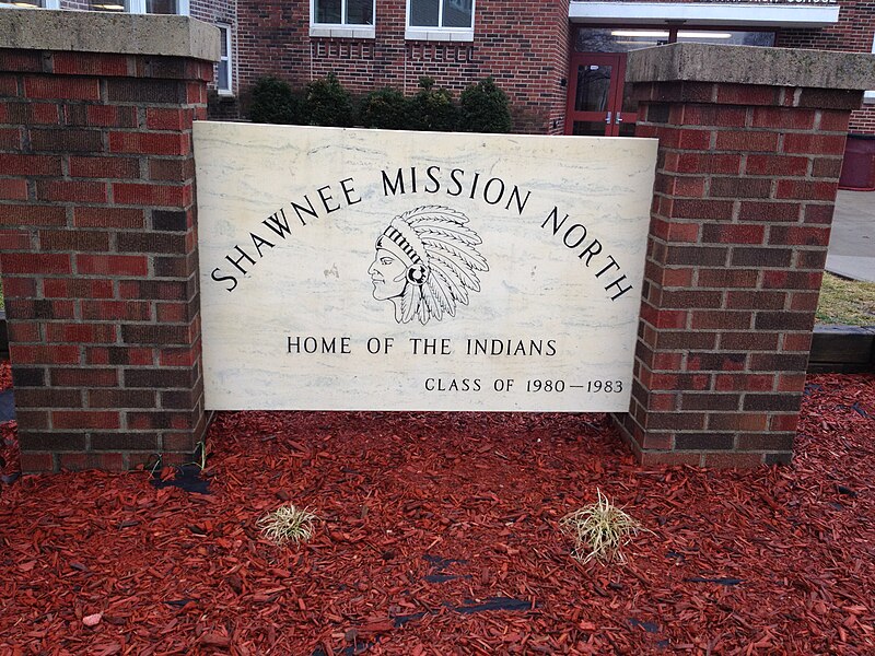 File:Shawnee Missipon North High School sign.jpg