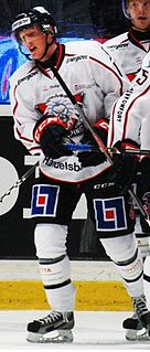 Simon Hjalmarsson Swedish ice hockey player