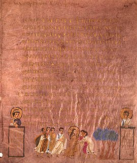 <span class="mw-page-title-main">Sinope Gospels</span> New Testament manuscript