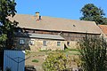 Residential stable house with integrated barn