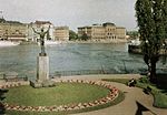 Solsångaren 1937 innan Strömbron fanns