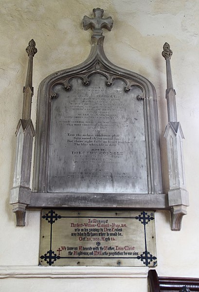 File:St Mary, Woolpit - Wall monument - geograph.org.uk - 3346406.jpg