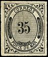 Sea post stamp from 1875