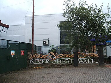 Granville Square - Start of the River Sheaf Walk