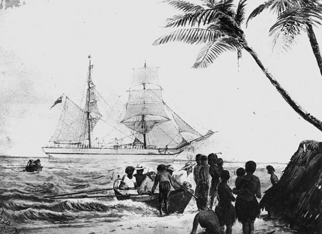 The Para, Captain John Ronald Mackay at the Solomon Islands in 1894