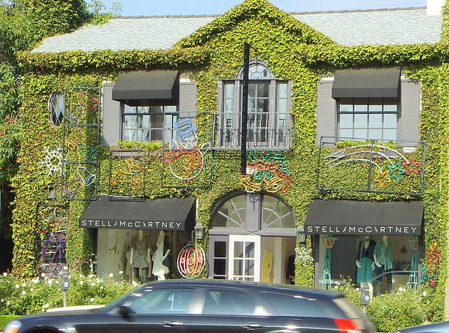 Stella McCartney's store in West Hollywood