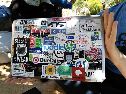 This laptop identifies the owner as a software developer