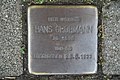 Hier wohnte Hans Grohmann, Jg. 1898, von SS erschossen 26.5.1933