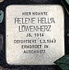 Stolperstein Stierstr 4 (Fried) Helene Hella Löwenherz.jpg