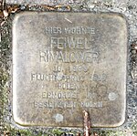 Stolperstein für Feiwel Rimalower