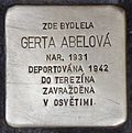 Stolperstein für Gerta Abelová.JPG