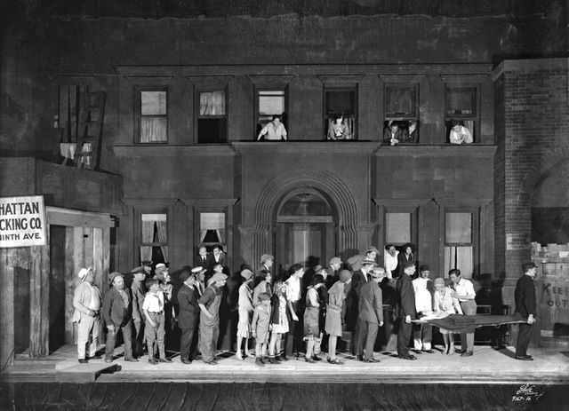 Original Broadway production of Street Scene (1929)