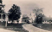 Town center in 1915