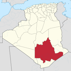 Tamanrasset in Algeria 2019.svg