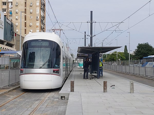 Image: Tel Aviv light rail test ride 1