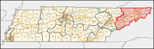 Tennessee's 1st congressional district (since 2023).svg