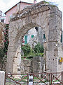 Arc quadrifrons sur la via Appia