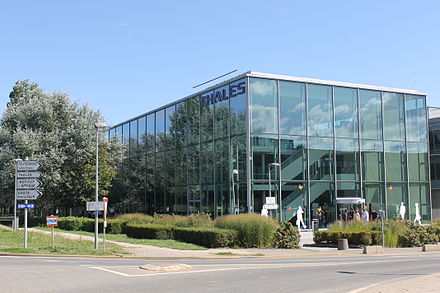 The research centre of Thales Group in the business cluster of Paris-Saclay, France.