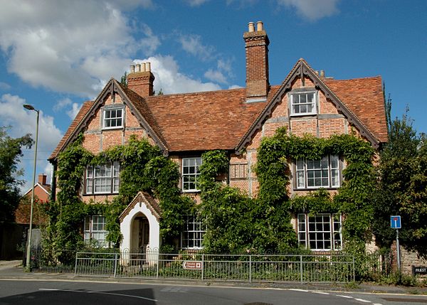 Stribblehills, a 17th-century timber-framed house with brick nogging