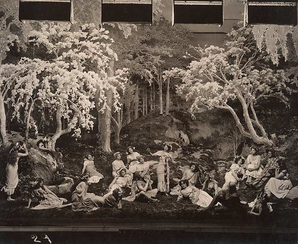 Scene from The Arcadians, 1909