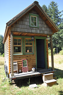 The tiny-house movement is an architectural and social movement that advocates for downsizing living spaces, simplifying, and essentially 