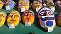 Traditional mask making from Rabha Tribe