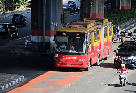 Transjakarta BRT buses are arguably the most comfortable way to get around by public transport.