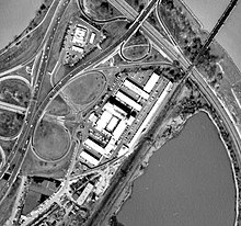 Aerial view from February 1967 Twin bridges marriott aerial 1965-02-27 Cropped.jpg