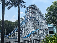 Twisted Cyclone à Six Flags Over Georgia