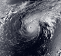 Thumbnail for File:Typhoon Ward around peak intensity on October 19th, 2211z.png