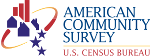 Logo of the American Community Survey, a proje...