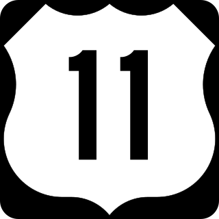 <span class="mw-page-title-main">U.S. Route 11 in New York</span> Highway in New York, USA