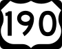 U.S. Highway 190 Business marker