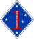 US 1st Marine Division SSI.svg