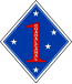 US 1st Marine Division SSI.svg