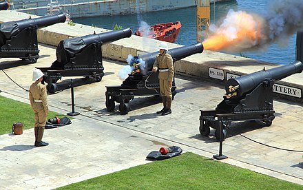 Saluting Battery