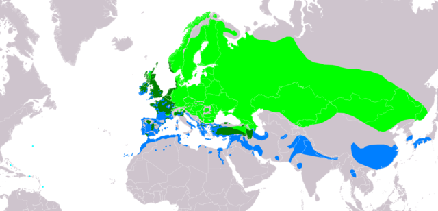 Mapa występowania