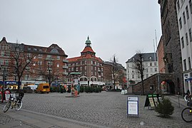 Vesterbro Torv, sett fra Svendsgade