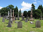 Victorian graves in Cathays Cemetery - geograph.org.uk - 1405099.jpg