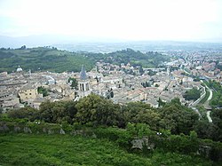 Vue de Spolète