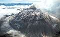 Vista aérea del Volcán Chaitén