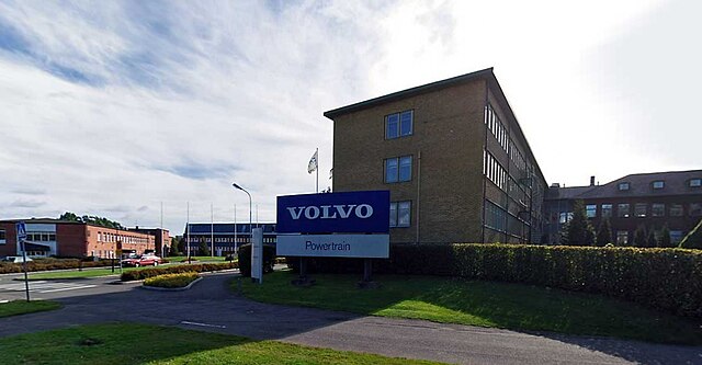 Volvo powertrain facilities in Skövde, pictured in 2010